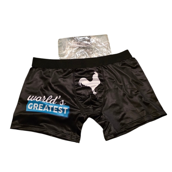 other Other - New Men's Boxer Btiefs World's Greatest Black Size L